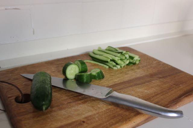 Cucumber two ways