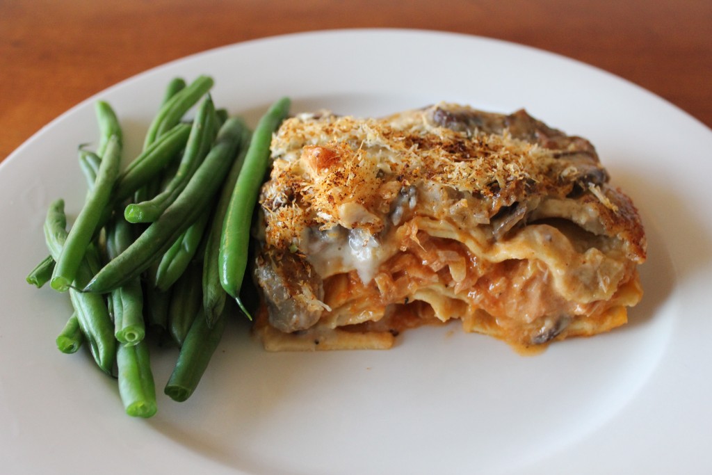 Creamy tuna lasagne