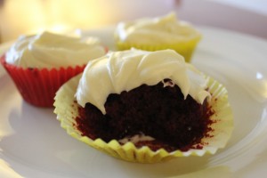 Red velvet cupcake