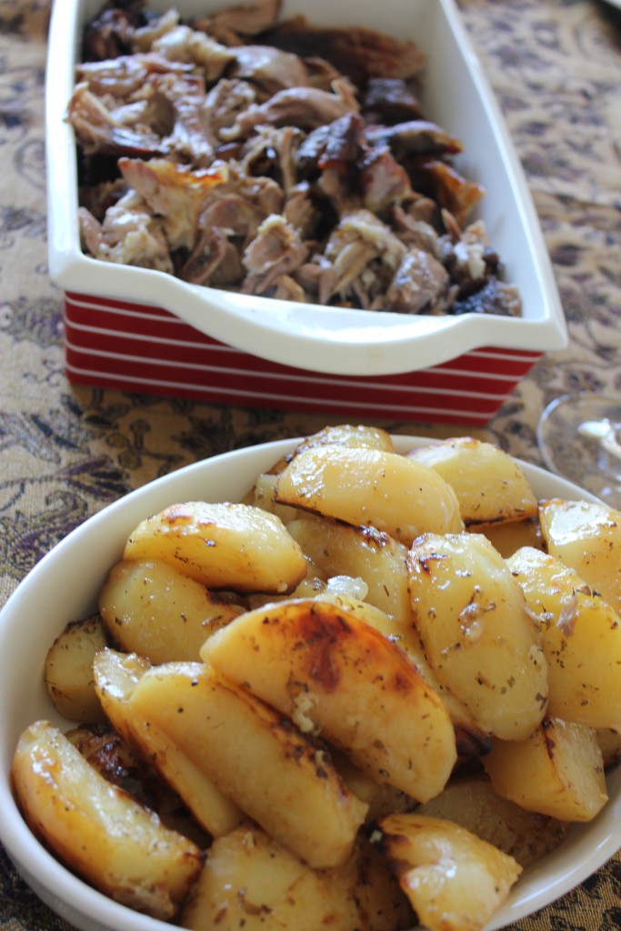 Greek lamb and lemon potatoes