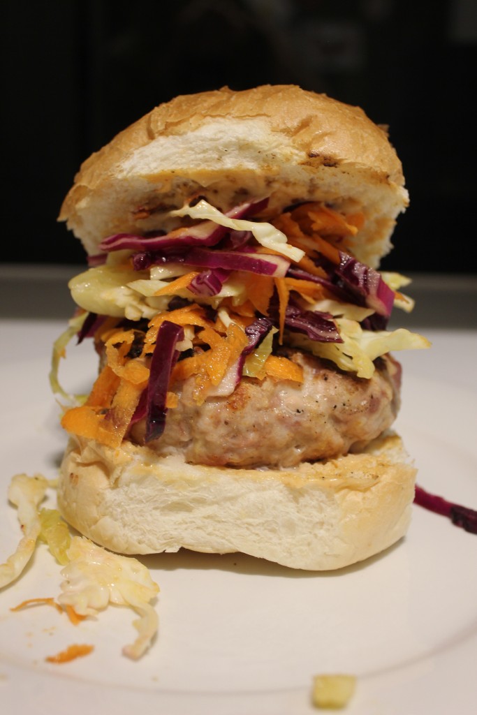 Chicken and chorizo burgers