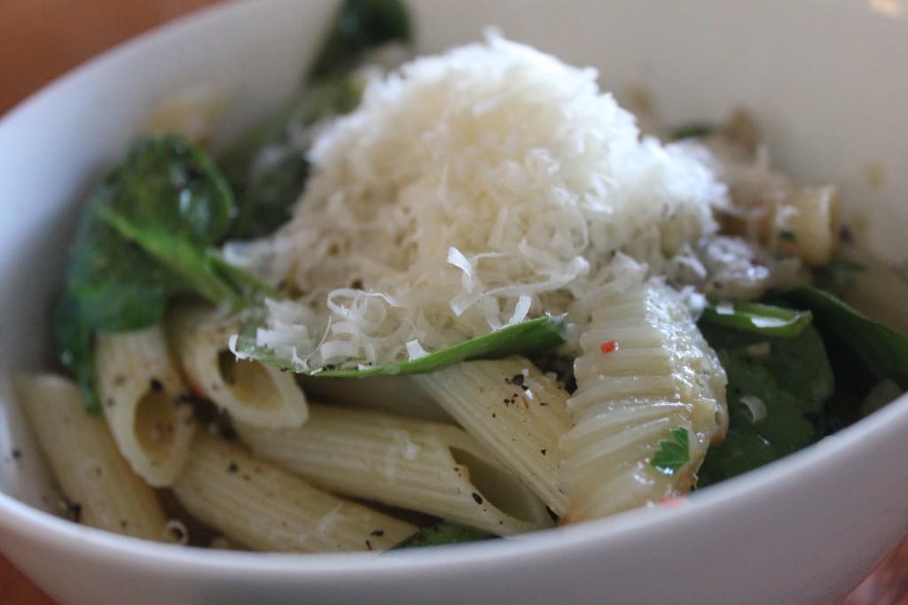 Simple roast fennel pasta